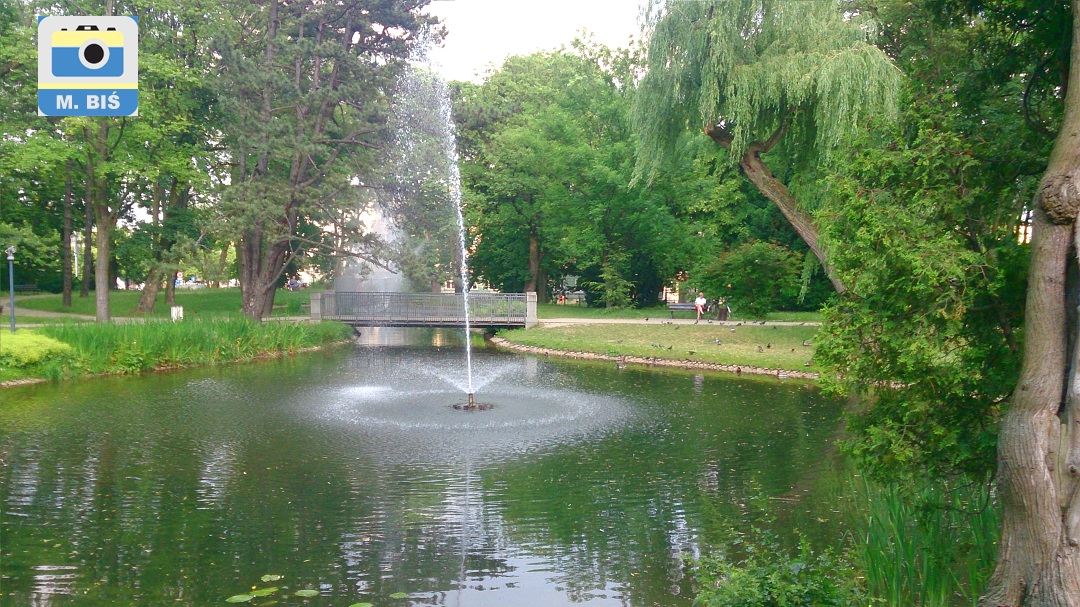 Park Staszica, fontanna