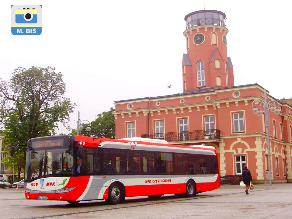 Autobus Solaris III, pl.Biegańskiego, Ratusz